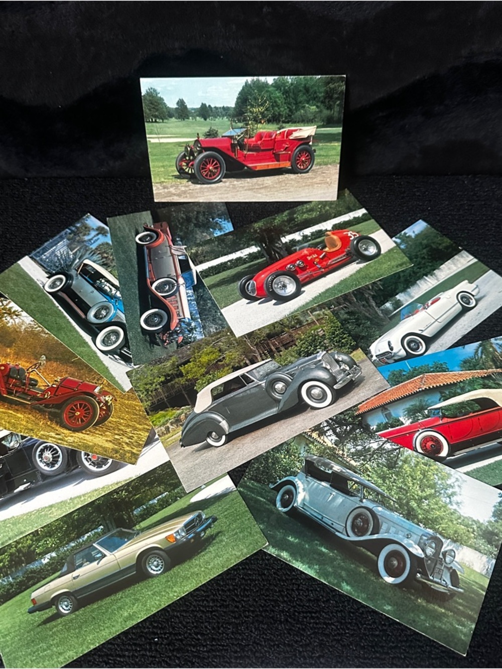 Retro Automobile Postcards